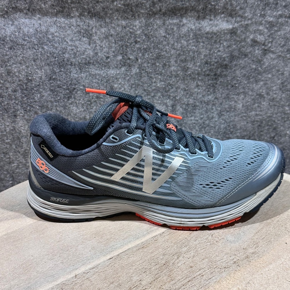 New Balance 880v8 GTX Womens 10 Blue Waterproof Running Shoes